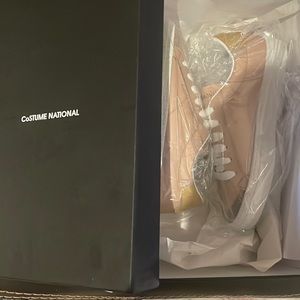 Costume national womens suede shoes